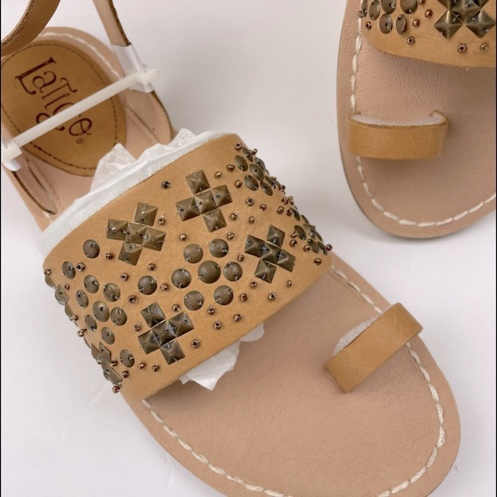 Anthropologie Latigo Leather Sandals “Brand New in Box”